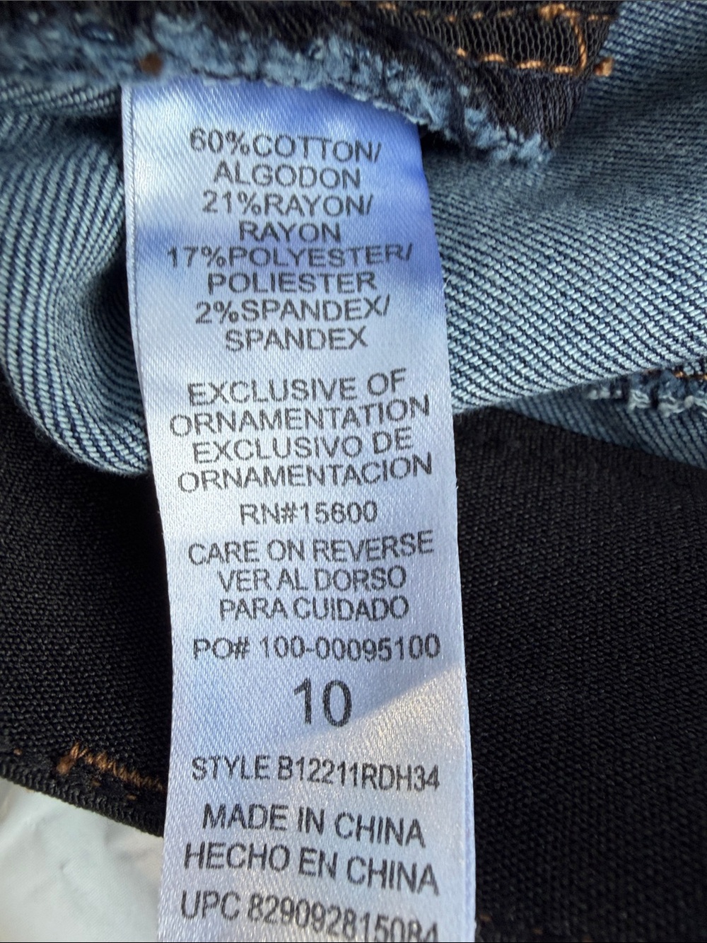 🔥 Democracy Absolution Bootcut Jeans Size 10 Light Wash Stretch Denim - Picture 6 of 7